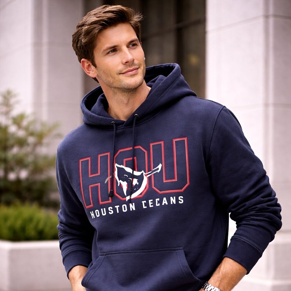Nike Houston Texans Navy Hoodie – XXL (New with Tags)